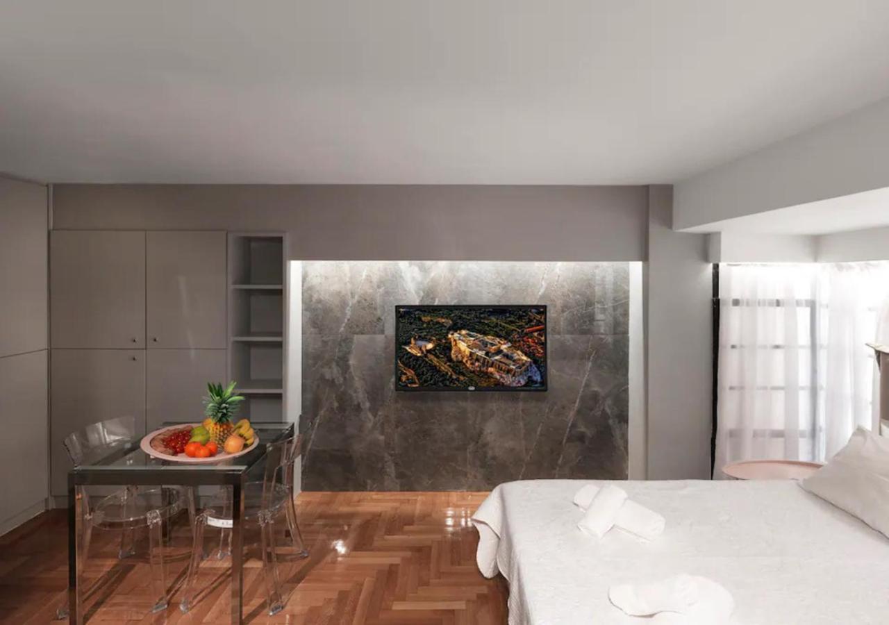 Chic Studio In Athens Center Ngoại thất bức ảnh