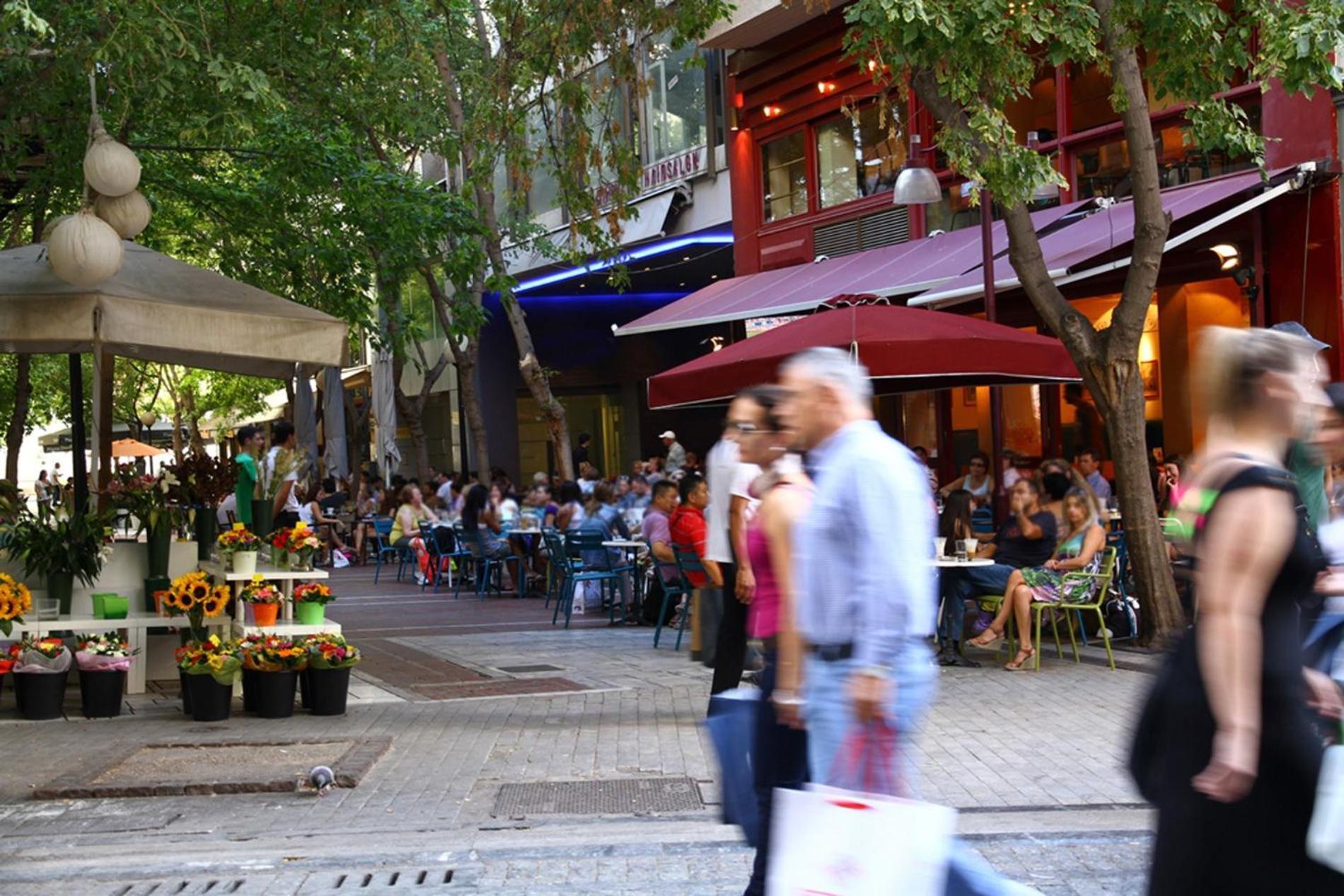Chic Studio In Athens Center Ngoại thất bức ảnh